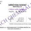 Siricitan sodny BZV 1000