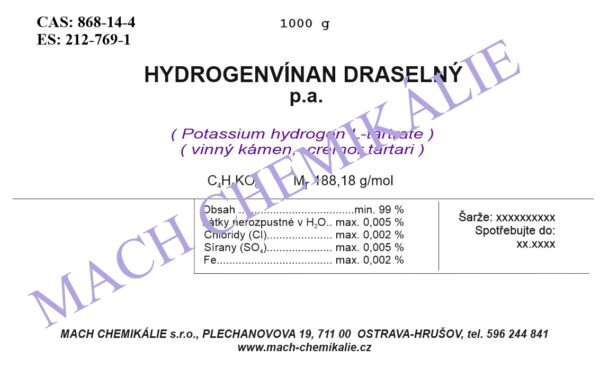 Hydrogenvinan draselny 1000