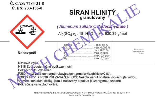 Siran hlinity granule